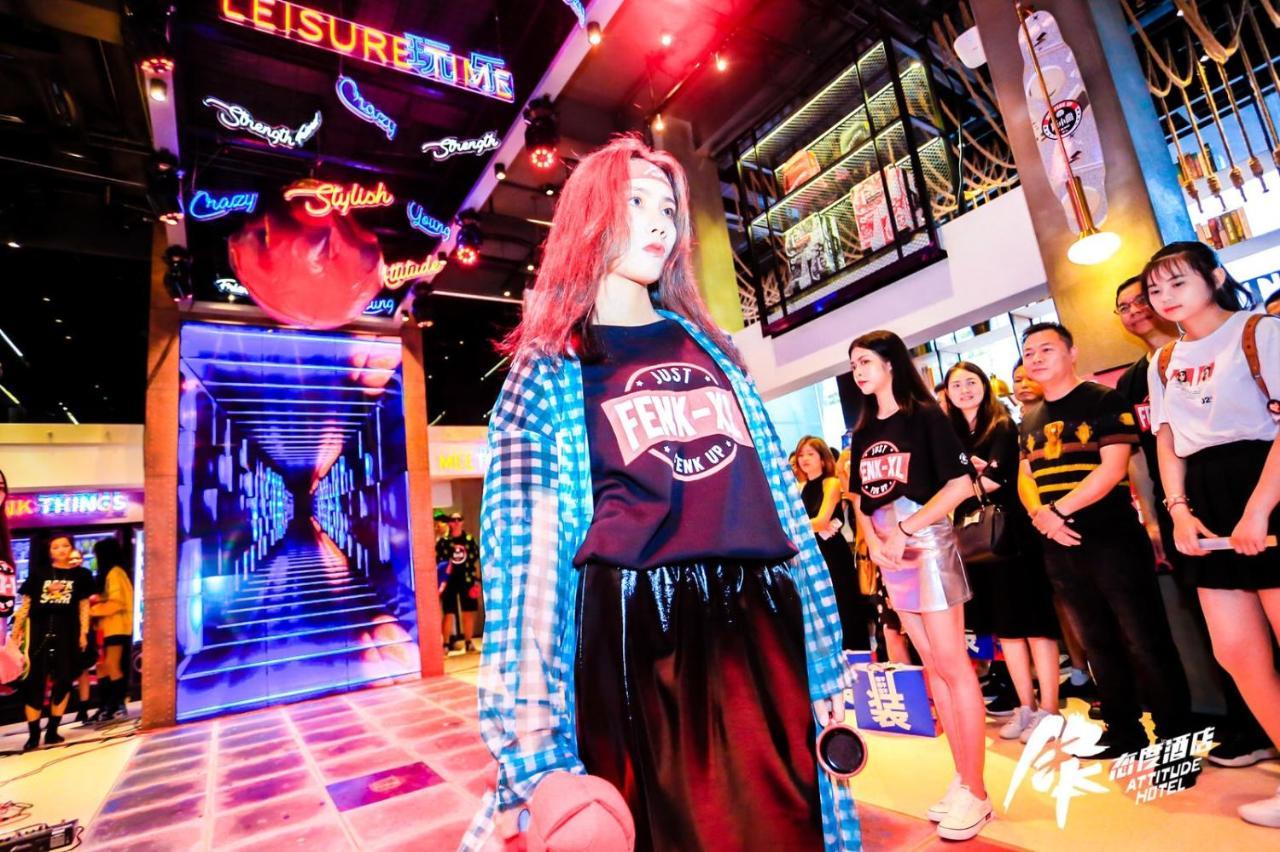 Fenk Attitude Hotel Guangzhou Railway Station מראה חיצוני תמונה